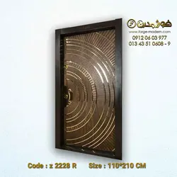 درب ضد سرقت کد Z 2228 R - فورژ مدرن