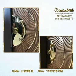 درب ضد سرقت کد Z 2228 R - فورژ مدرن