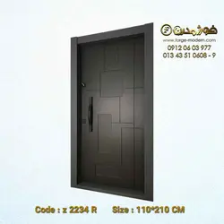 درب ضد سرقت کد Z 2234 R - فورژ مدرن