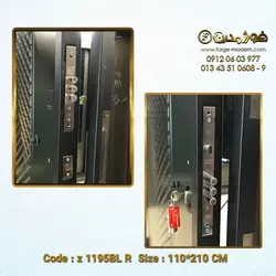 درب ضد سرقت طرح ساوان کد Z1195BLR
