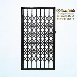 حفاظ آکاردئونی تمام گل تسمه 2.5 با قفل مخفی