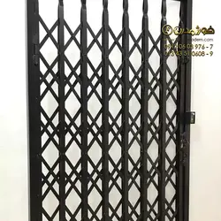 حفاظ آکاردئونی تمام گل تسمه 2.5 با قفل مخفی