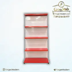 قفسه خود ایستا کنار دیواری با پایه 2 متری و عمق 30 سانتی