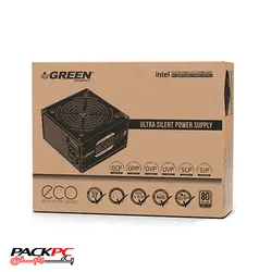 منبع تغذیه گرین مدل Green GP450A-ECO | پک رایان