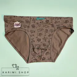 شورت اسلیپ مردانه نخی طرحدار