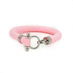 دستبند امگا رابر صورتی (کیفیت مستر)