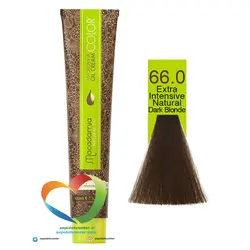 رنگ موی بدون آمونیاک ماکادمیا شماره 66.0 بلوند تیره قوی Hair Color MACADAMIA Extra Intensive Natural Dark Blonde
