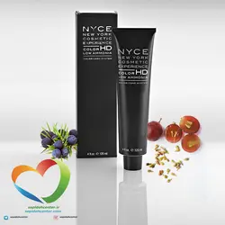 رنگ موی بدون آمونیاک ان وای سی کد 9.9 سری ماسه ای بژ NYCE COLOR HD Sand Beige