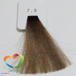 رنگ موی بدون آمونیاک ان وای سی کد 7.9 سری ماسه ای بژ NYCE COLOR HD Sand Beige