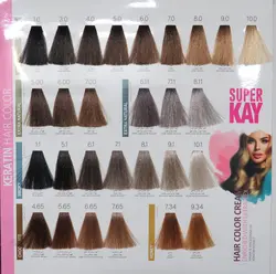 رنگ موی سوپرکی بلوند ماسه ای خیلی روشن  SuperKAY Very Light Sandy Blonde S60 حجم 145 میل