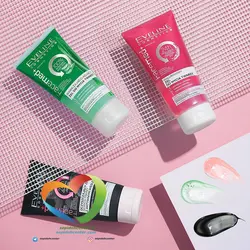 خمیر شوینده زغال اولاین Eveline Paste Activated Carbon حجم 150 میلی لیتر