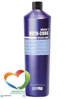 شامپو بوتاکس کیپرو Kaypro Botu-Cure مخصوص موهای صدمه دیده حجم 1000 میلی لیتر