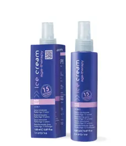 اسپري 15 كاره ايج تراپي کلاژن آیس کریم اینبریا 150 میل inebrya ice cream