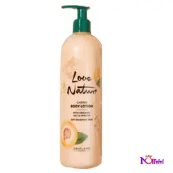 لوسیون بدن جو دوسر و زردآلو ارگانیک لاونیچر 500 میل