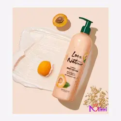 لوسیون بدن جو دوسر و زردآلو ارگانیک لاونیچر 500 میل