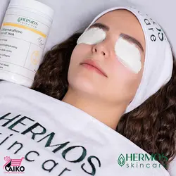 ماسک دورچشم کلاژن و کافئین هرموس HERMOS