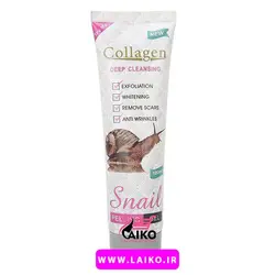 ژل لایه بردار صورت و بدن حلزون کلاژن COLLAGEN SNAIL