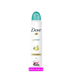 اسپری ضدبو‌ و ضدتعریق داو با رایحه گلابی و آلوئه ورا Dove