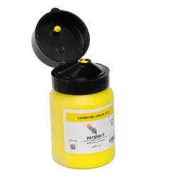 اکریلیک پرسیس آرت حجم 250 میلی لیتر رنگ زرد لیمویی شماره ی 7