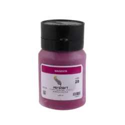 اکریلیک پرسیس آرت حجم 250 میلی لیتر رنگ سرخابی شماره ی 28