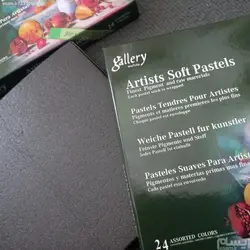 پاستل گچی مونگیو 24 رنگ مدل گچ پاستل مانگیو گالری اصل کره