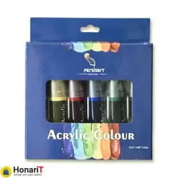 رنگ اکریلیک پرسیس آرت حجم 21 میل بسته 6 عددی