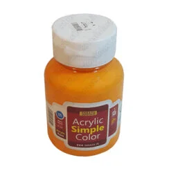 رنگ اکریلیک ساده سوداکو 125 میل رنگ پرتقالی کد 02309