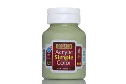 رنگ اکریلیک ساده سوداکو 125 میل رنگ سدری روشن کد 02357