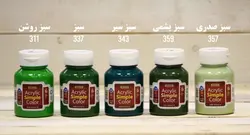 رنگ اکریلیک ساده سوداکو 125 میل رنگ سدری روشن کد 02357