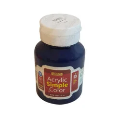 رنگ اکریلیک ساده سوداکو 125 میل رنگ سرمه ای کد 02322