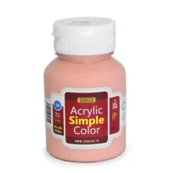 رنگ اکریلیک ساده سوداکو 125 میل رنگ کالباسی کد 02319