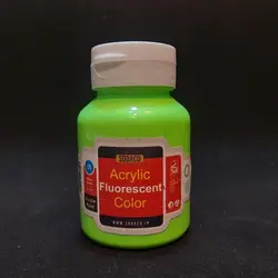 رنگ اکریلیک سوداکو مدل فلورسنت حجم 125 میل سبز روشن کد 02760
