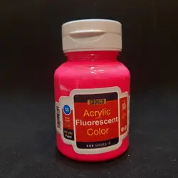 رنگ اکریلیک سوداکو مدل فلورسنت حجم 125 میل صورتی کد 02794