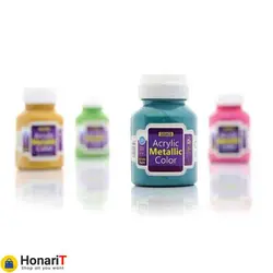 رنگ اکریلیک سوداکو مدل متالیک حجم 125 میل بنفش روشن کد 02297