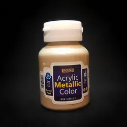 رنگ اکریلیک سوداکو مدل متالیک حجم 125 میل پلاتین کد 02230