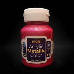 رنگ اکریلیک سوداکو مدل متالیک حجم 125 میل سرخابی کد 02228