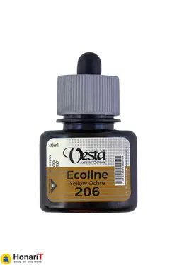 رنگ اکولین وستا حجم 40 میلی لیتر شماره 206