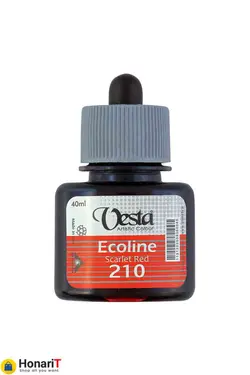 رنگ اکولین وستا حجم 40 میلی لیتر شماره 210