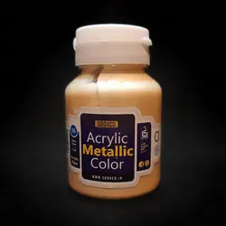 رنگ اکریلیک سوداکو مدل متالیک حجم 125 میل کرم کد 02229