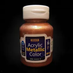 رنگ اکریلیک سوداکو مدل متالیک حجم 125 میل مسی کد 02292