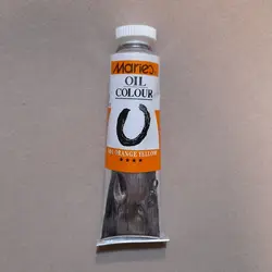 رنگ روغن تک رنگ 50 میل ماریس شماره 301 رنگ ORANGE YELLOW