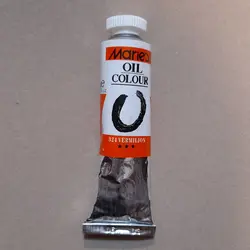 رنگ روغن تک رنگ 50 میل ماریس شماره 324 رنگ VERMILION