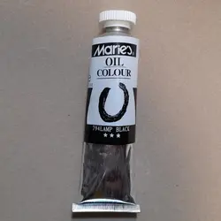 رنگ روغن تک رنگ 50 میل ماریس شماره 794 رنگ lamp black