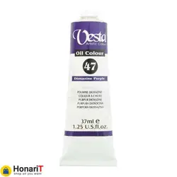 رنگ روغن وستا 37 میل بنفش شماره 47