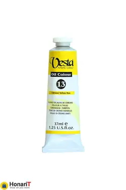 رنگ روغن وستا 37 میل زرد شماره 13