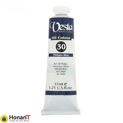 رنگ روغن وستا 37 میل آبی شماره 30