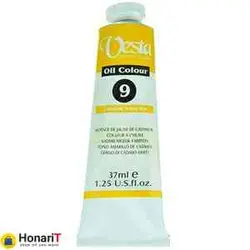 رنگ روغن وستا 37 میل زرد نارنجی شماره 9