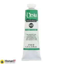 رنگ روغن وستا 37 میل سبز شماره 48