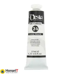 رنگ روغن وستا 37 میل مشکی شماره 24