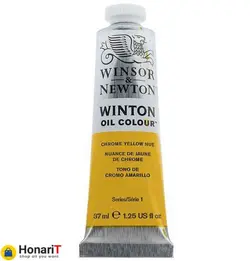 رنگ روغن وینزور اند نیوتون مدل وینتون کد 13 CHROME YELLOW HUE حجم 37 میلی لیتر